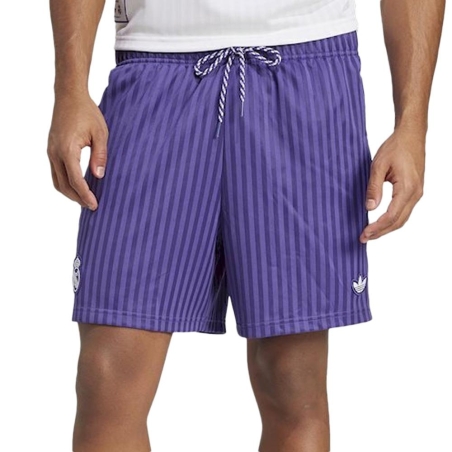 Short Violet Homme Adidas