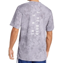 T-Shirt Violet Homme Adidas Primelift