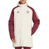 Parka de stade Beige Homme FC Bayern Tiro 24