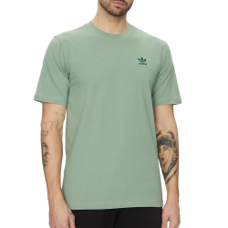 T-Shirt Vert Homme Adidas Trefoil