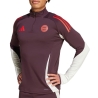 Bayern Munich Sweat 1/4 zip Homme Adidas Tiro 24