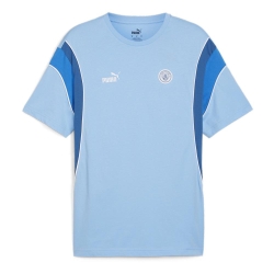 Manchester City T-shirt Bleu Homme Puma 23/24