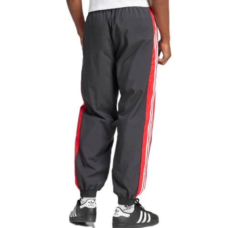 Jogging Gris/Rouge Homme Adidas Warm