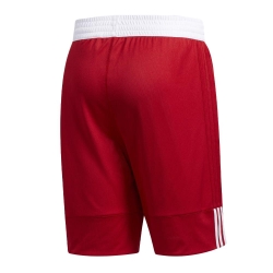 Short de Sport Rouge Homme Adidas 3g Spee