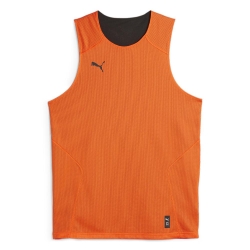 Débardeur de sport Orange Homme Puma Hoops