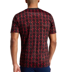 Manchester United Maillot Prématch Rouge/Noir Homme Adidas 23/24
