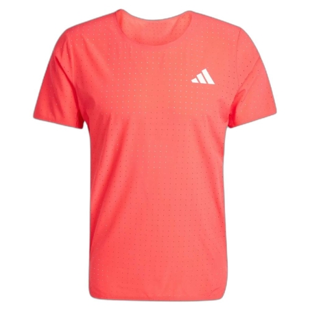 T-Shirt de Sport Rouge Homme Adidas Adizero