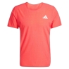 T-Shirt de Sport Rouge Homme Adidas Adizero
