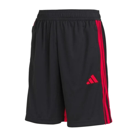 Short Noir/Rouge Homme Adidas Tiros
