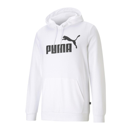 Sweat à capuche Blanc Homme Puma Big Logo