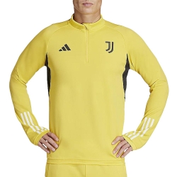 Juventus Sweat 1/4 zip training Jaune Homme Adidas 23/24