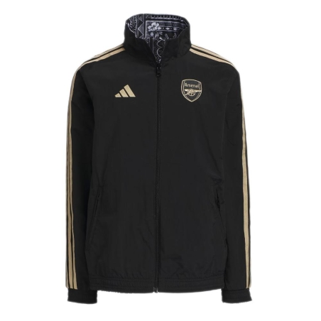 Arsenal Veste Noire Homme Adidas Wright Anthem