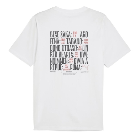 T-Shirt Blanc Homme Puma Road To Unity