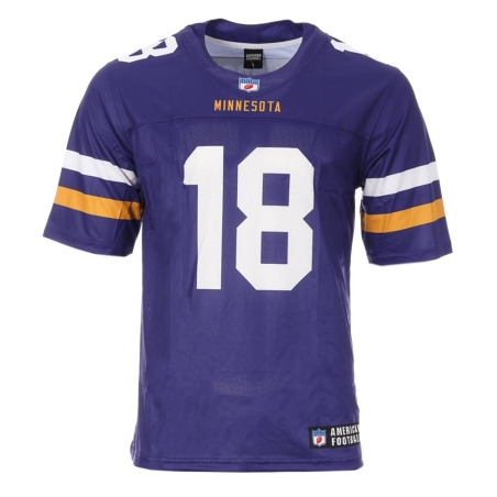 Maillot Americain Violet Homme Sport Zone Minnesota