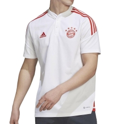 Bayern Munich Polo Blanc Homme Adidas 2022/23