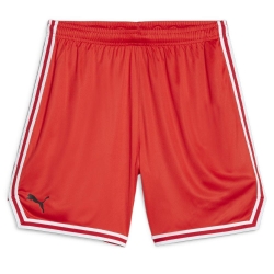 Short de Basketball Rouge Homme Puma Hoops Team Game Short
