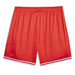 Short de Basketball Rouge Homme Puma Hoops Team Game Short