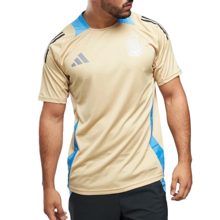 Argentine Maillot Training Doré Homme Adidas 2024