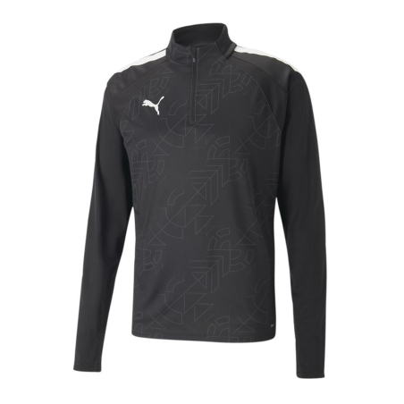 Sweat Noir Homme Puma Teamliga