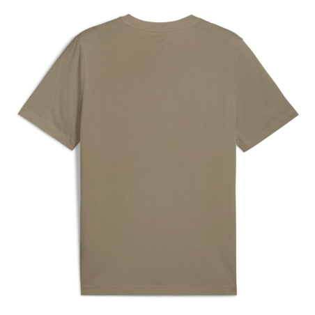 T-Shirt Marron Homme Puma Color