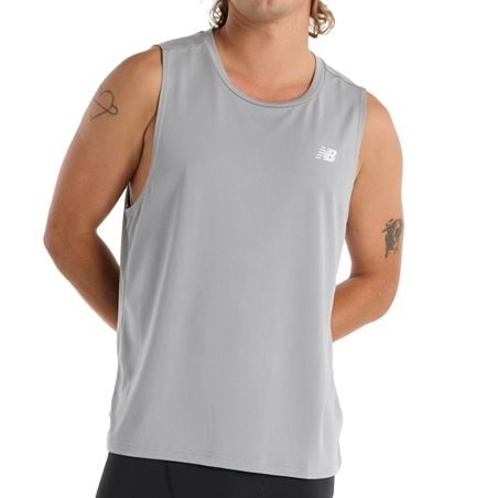 Débardeur Gris Homme New Balance Sport Tank