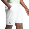 Short de Sport Blanc Homme Adidas Ergo