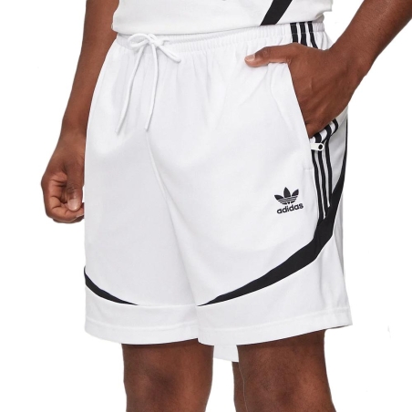 Short Blanc/Noir Homme Adidas Archive