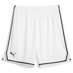 Short de Basketball Blanc Homme Puma Hoops Team Game Short