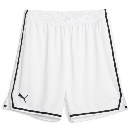 Short de Basketball Blanc Homme Puma Hoops Team Game Short