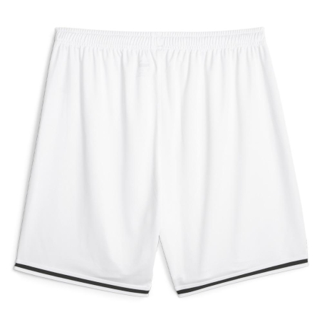 Short de Basketball Blanc Homme Puma Hoops Team Game Short