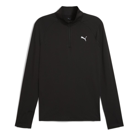 T-Shirt Manches Longues Noir Homme Puma Velocity