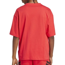 T-Shirt Rouge Homme Adidas JI6414