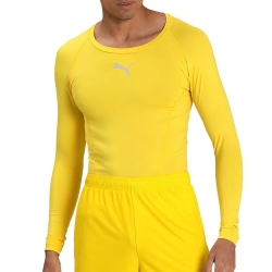 T-shirt de Training Jaune Homme Puma Liga