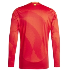 Espagne Maillot Domicile Manches Longues Homme Adidas 2024