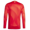 Espagne Maillot Domicile Manches Longues Homme Adidas 2024
