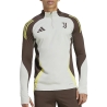 Juventus Sweat Training Gris Homme Adidas Tiro 24