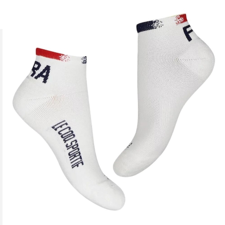 Chaussettes Blanches Homme Le Coq Sportif Training