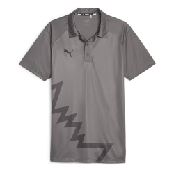 Polo Gris Homme Puma Hoops Team Polo