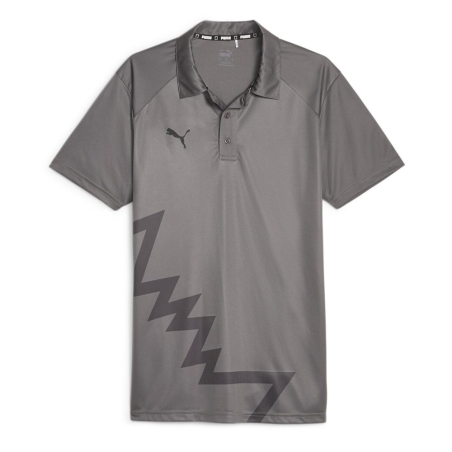 Polo Gris Homme Puma Hoops Team Polo