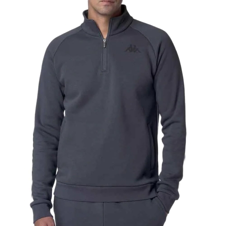 Sweat Gris Homme Kappa Gaspucio