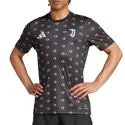 Juventus Maillot d'échauffement Noir Homme Adidas Preshi