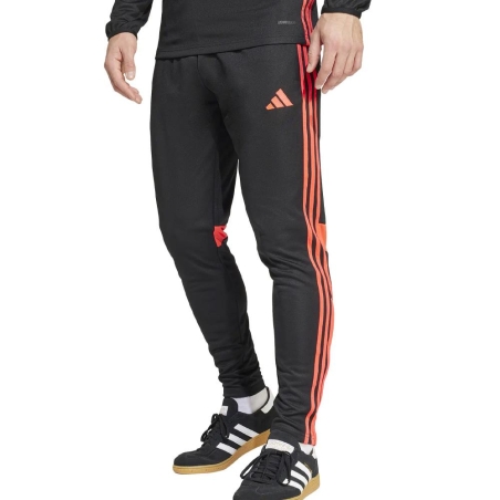 Pantalon d'entrainement Noir/Rouge Homme Adidas Tiro