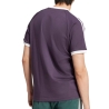T-Shirt Violet Foncé Homme Adidas Stripes