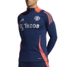 Manchester United Sweat Training 1/4 zip Marine Adidas Tiro 24