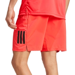 Short de Tennis Rouge Homme Adidas Club 3