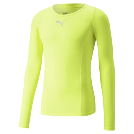 T-shirt de Training Jaune Fluo Homme Puma Liga