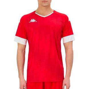 Maillot Rouge Homme Kappa Fosco