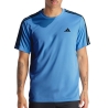T-Shirt de sport Bleu/Noir Homme Adidas Base