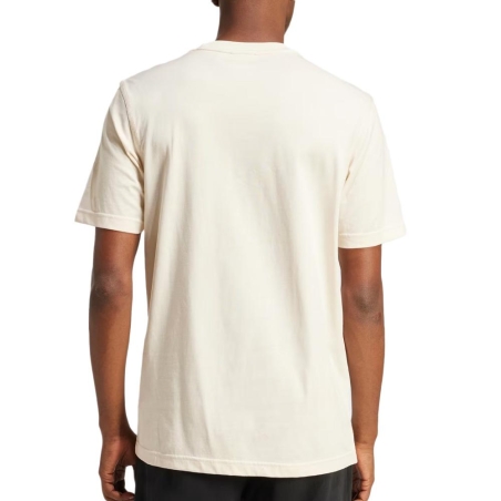 T-Shirt Beige Homme Adidas Trefoil