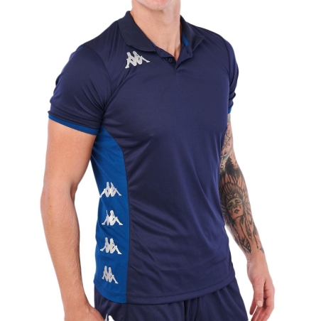 T-Shirt Noir Marine Kappa Deggiano